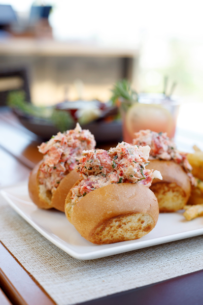 Lobster rolls on the rooftop